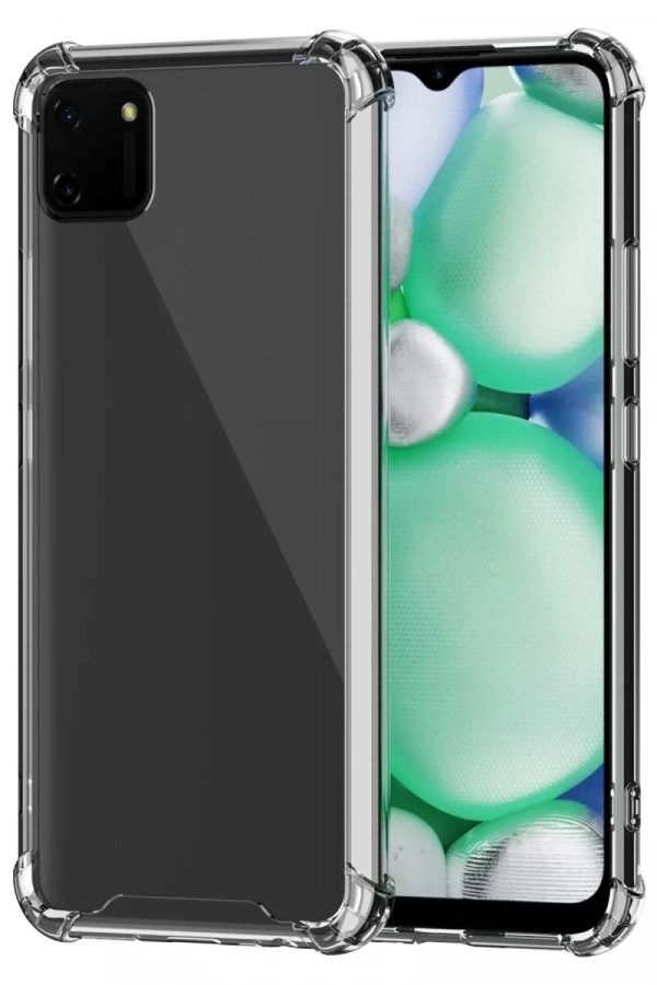 Realme C11 Kılıf Olex Tpu Silikon - Şeffaf