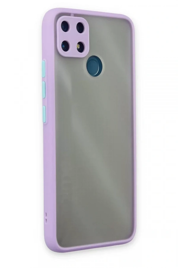 Realme C25 Kılıf Montreal Silikon Kapak - Mor