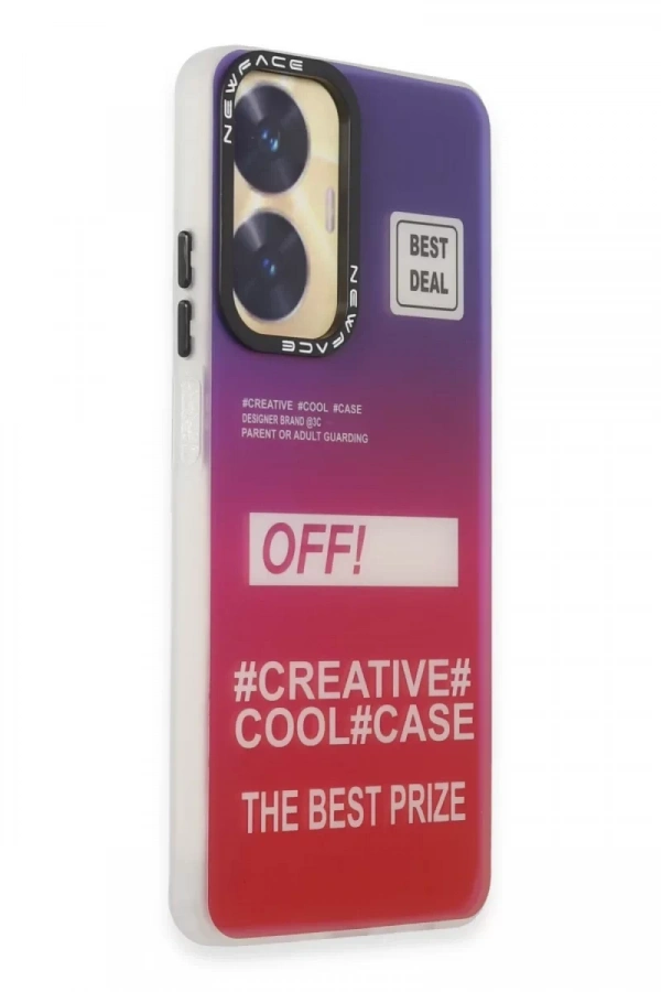 Realme C55 Kılıf Estoril Desenli Kapak - Estoril - 9