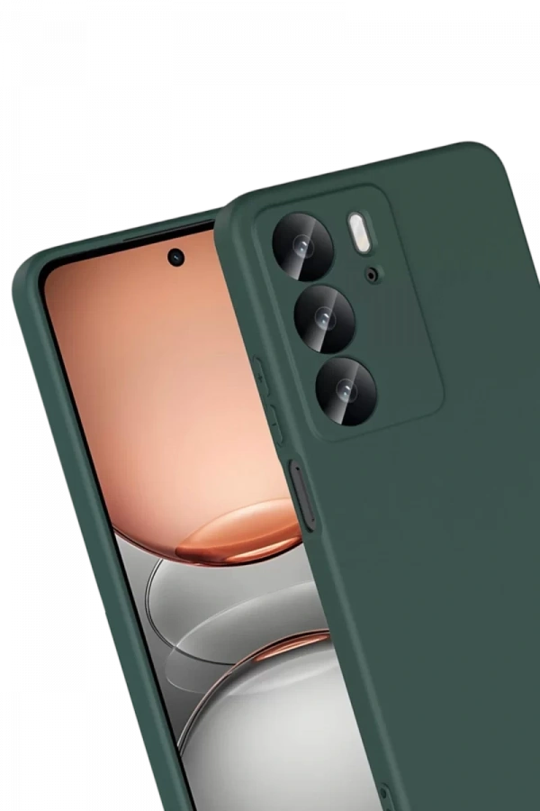 Realme C75 4G First Silikon - Koyu Yeşil