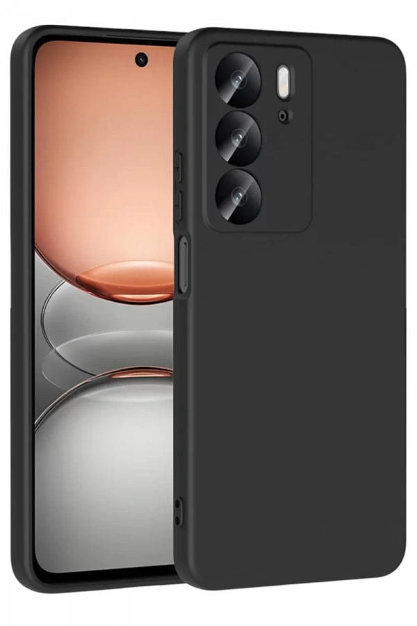 Realme C75 4G First Silikon - Siyah