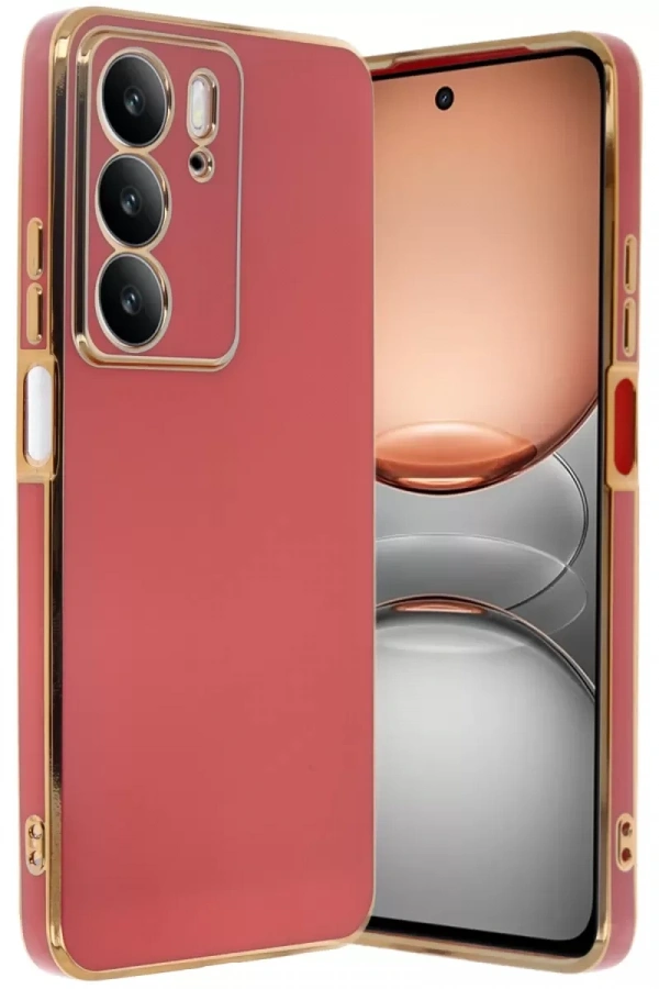 Realme C75 4G Kılıf Volet Silikon - Kırmızı