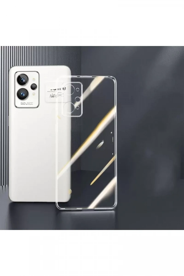 Realme GT2 5G Kılıf Lüx Şeffaf Silikon