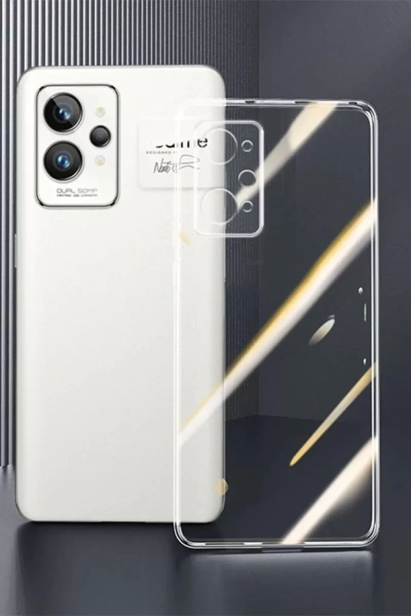 Realme GT2 Pro 5G Kılıf Lüx Şeffaf Silikon