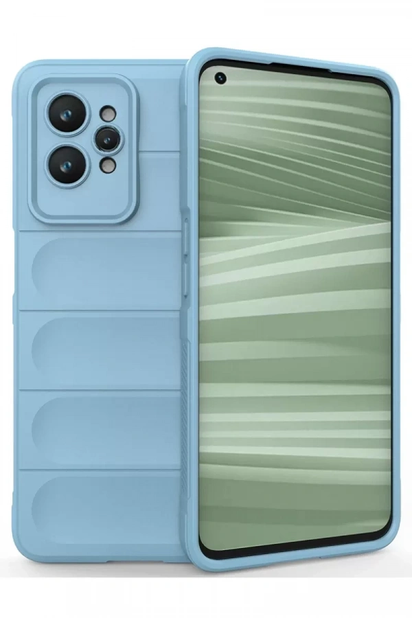 Realme GT2 Pro 5G Kılıf Optimum Silikon - Sky Blue