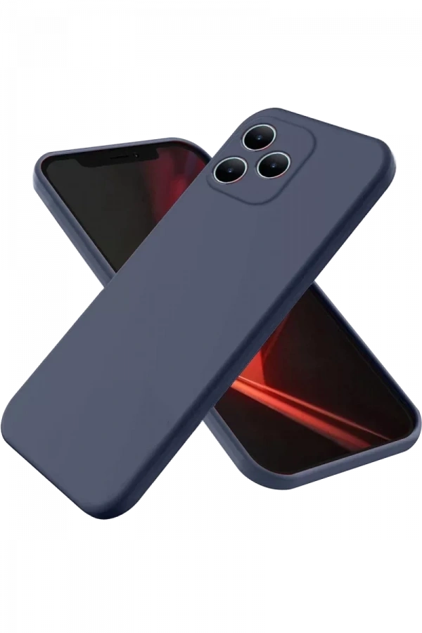Realme Note 50 4G Kılıf First Silikon - Lacivert