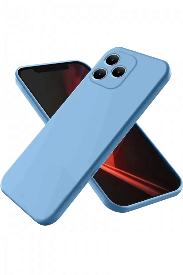 Realme Note 50 4G Kılıf First Silikon - Mavi