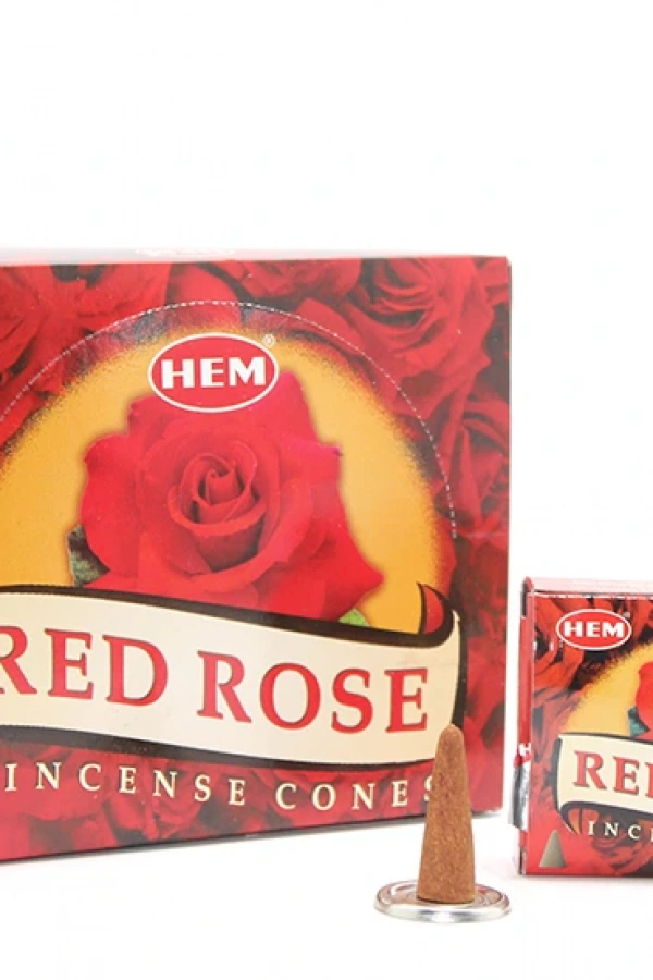 Red Rose Aromalı Konik Tütsü