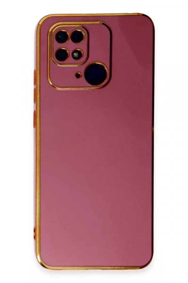 Redmi 10C Kılıf Volet Silikon - Kırmızı