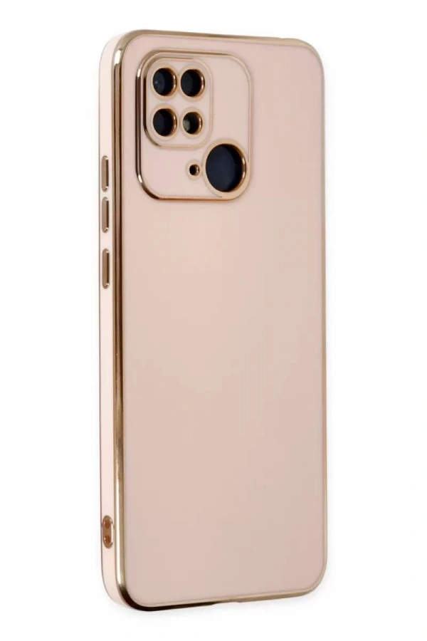 Redmi 10C Kılıf Volet Silikon - Pembe