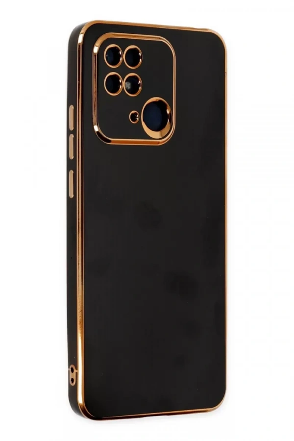 Redmi 10C Kılıf Volet Silikon - Siyah
