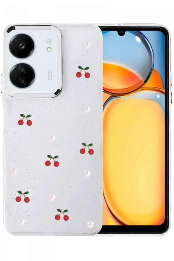 Redmi 13C Fiyonk Desenli Kapak - Desen 9