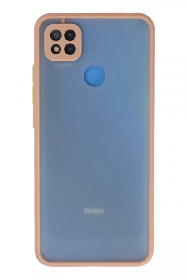 Redmi 9C Kılıf Montreal Silikon Kapak - Pembe