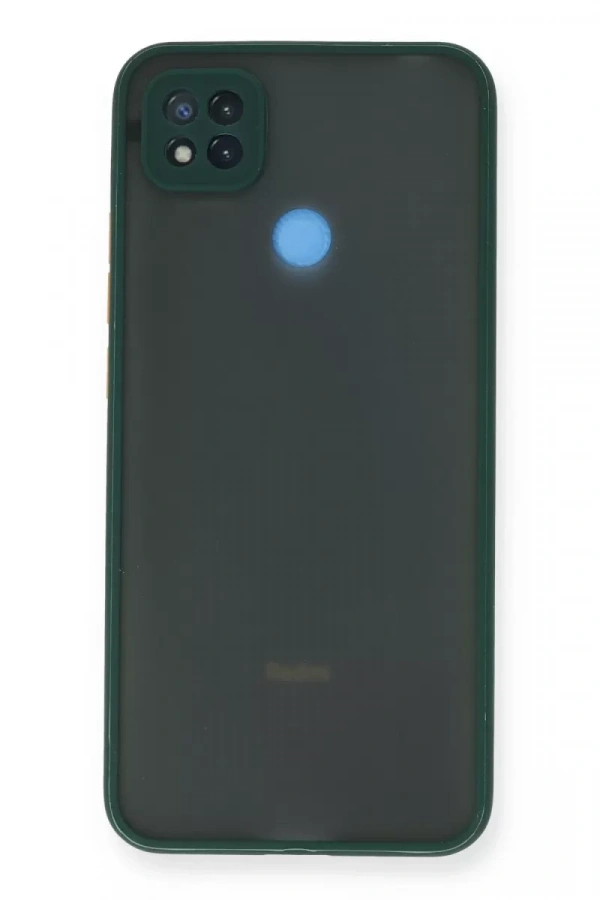 Redmi 9C Kılıf Montreal Silikon Kapak - Yeşil