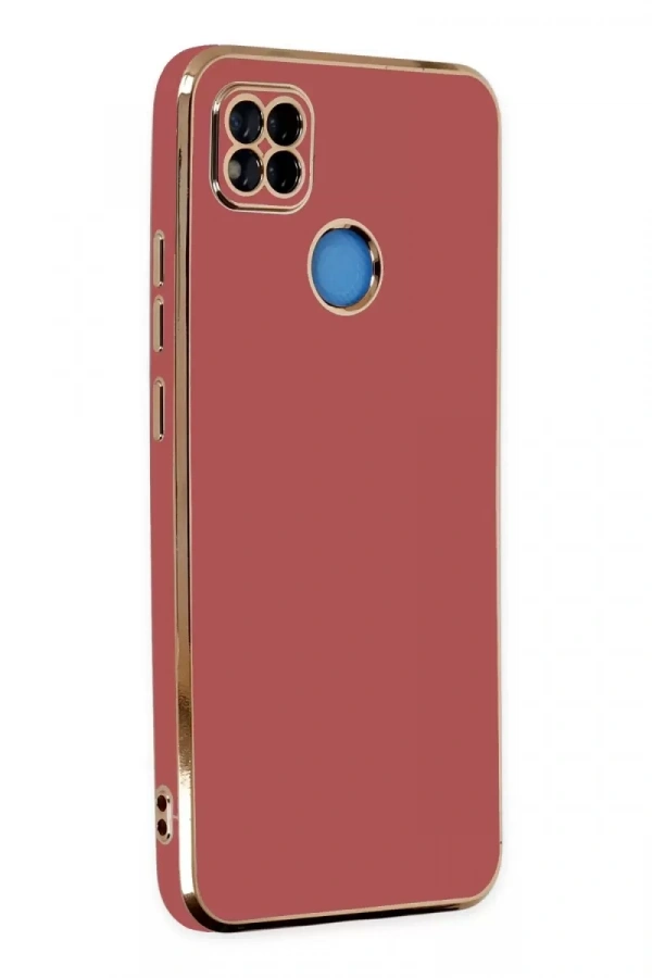 Redmi 9C Kılıf Volet Silikon - Kırmızı