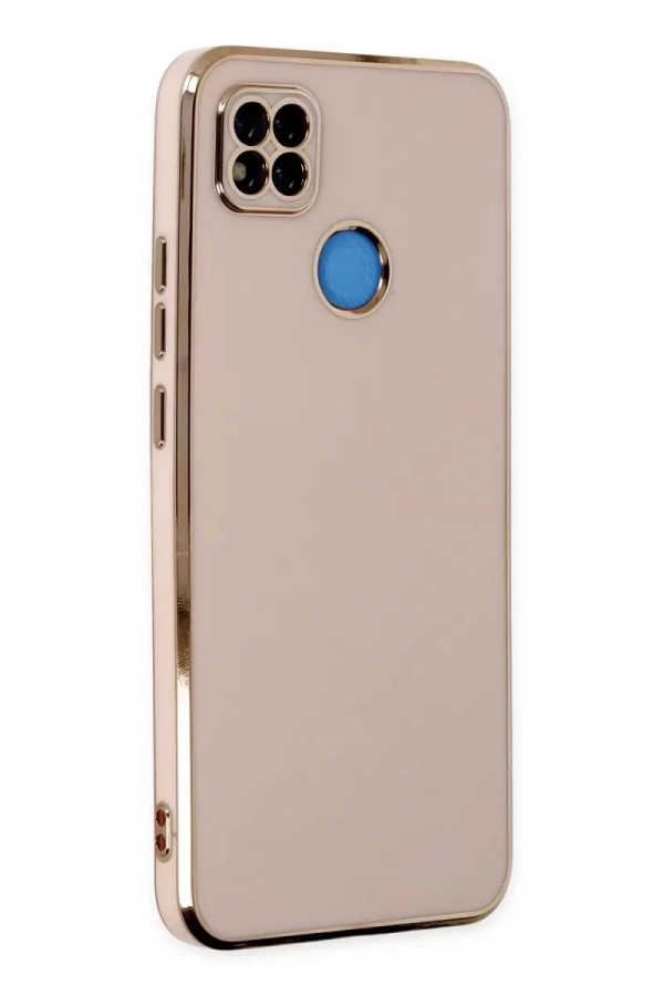 Redmi 9C Kılıf Volet Silikon - Pembe