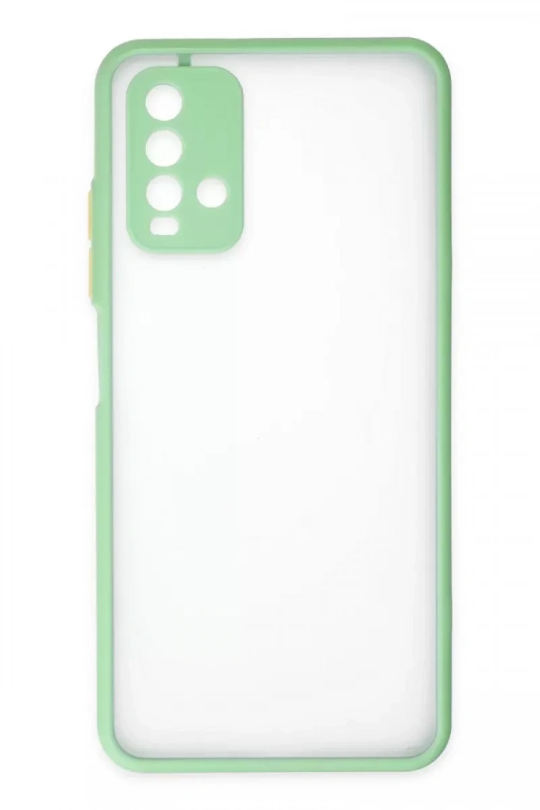 Redmi 9T Kılıf Montreal Silikon Kapak - Turkuaz