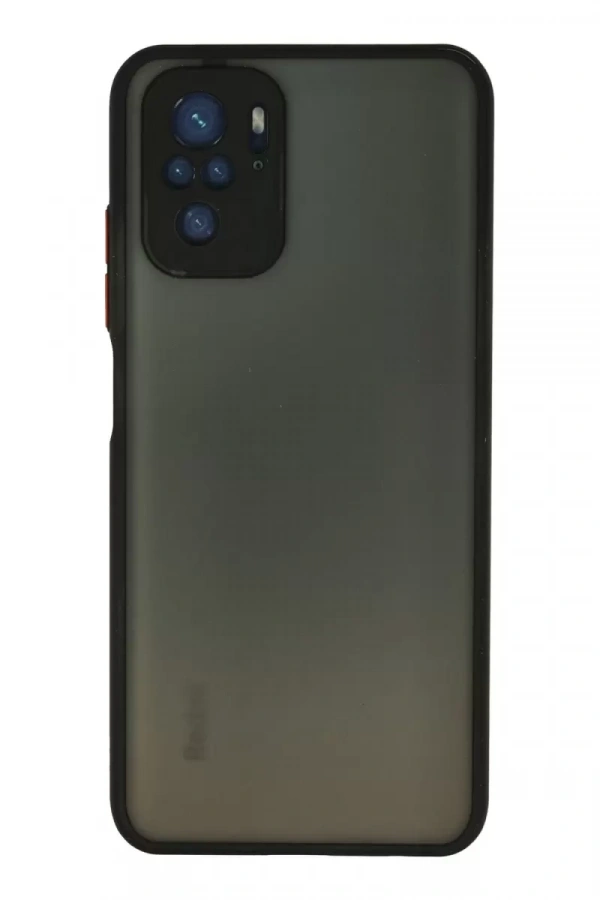 Redmi Note 10 Kılıf Montreal Silikon Kapak - Siyah