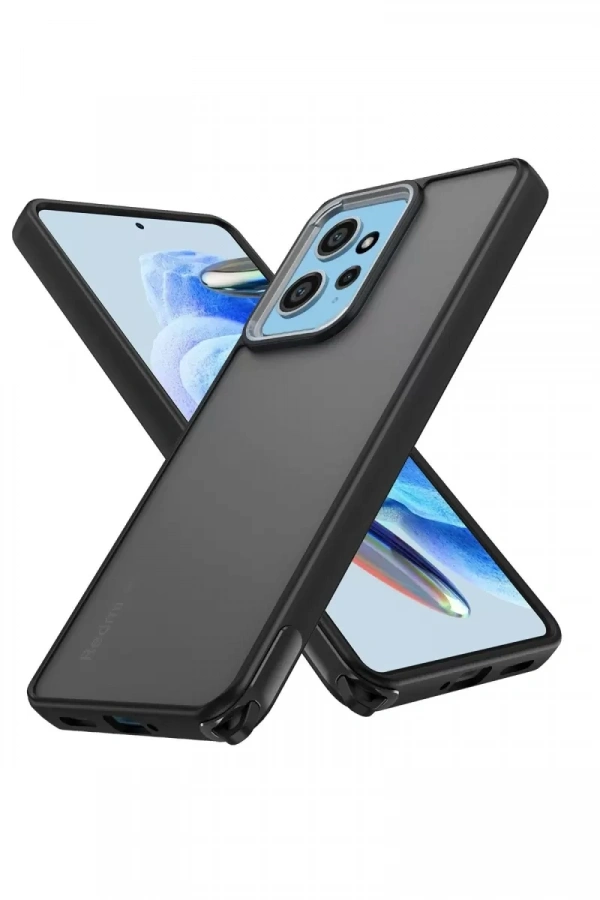 Redmi Note 12 4G Kılıf Elegant Kapak - Siyah