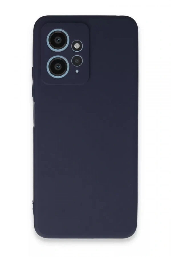 Redmi Note 12 4G Kılıf First Silikon - Lacivert