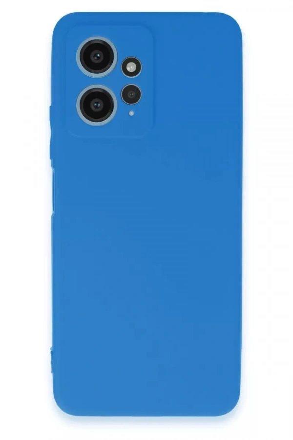 Redmi Note 12 4G Kılıf First Silikon - Mavi