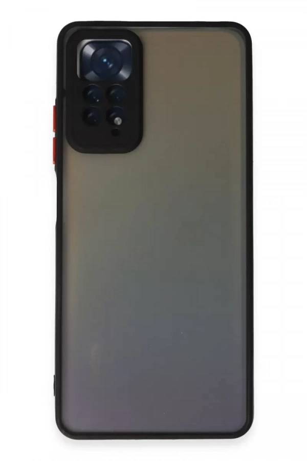 Redmi Note 12 Pro 4G Kılıf Montreal Silikon Kapak - Siyah