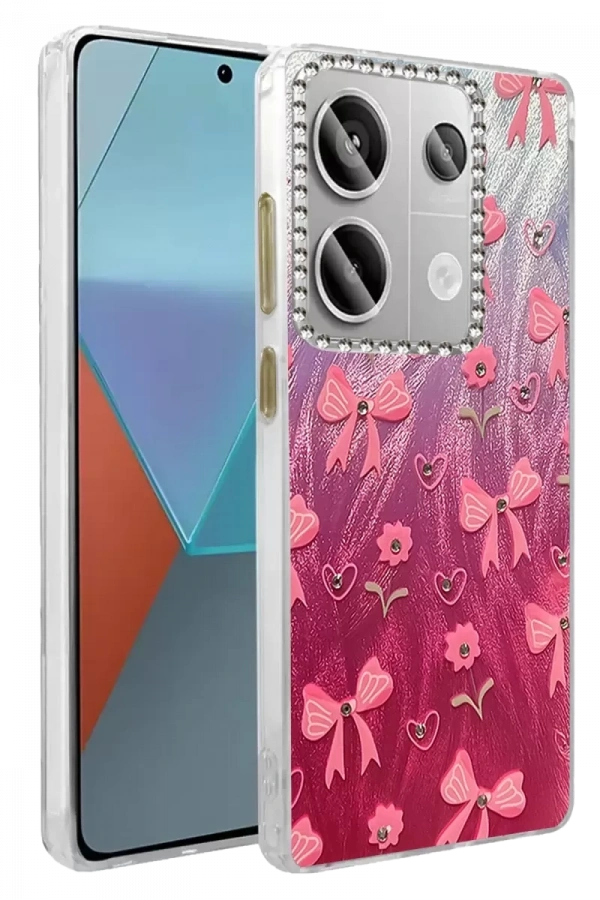 Redmi Note 13 Pro 4G Kılıf Blade Aynalı Desenli Kapak - Desen 3