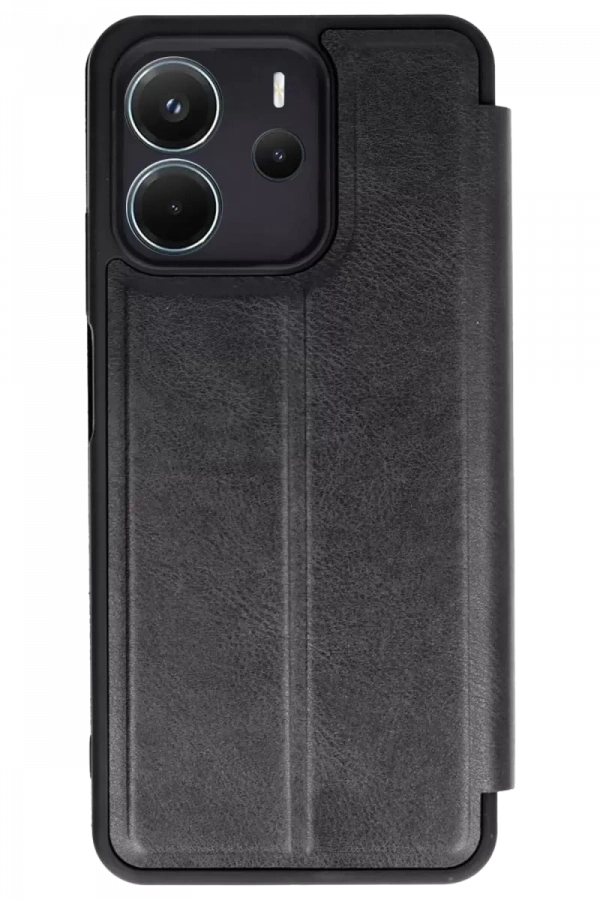 Redmi Note 14 4G Kılıf Flip Cover - Siyah