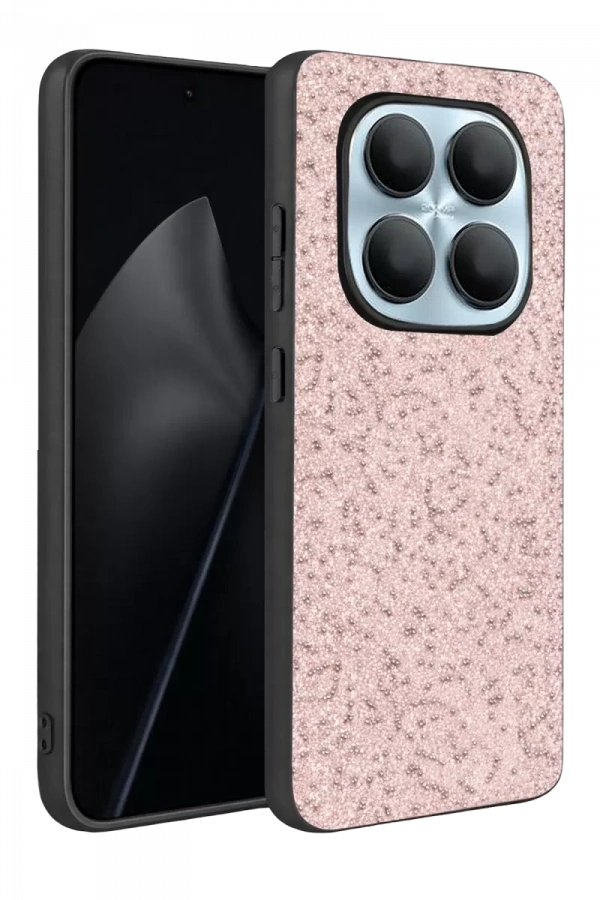 Redmi Note 15 4G Bright Simli Kapak - Pembe
