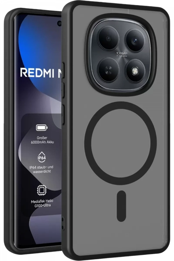 Redmi Note 15 4G Jota Magsafe Kapak - Siyah