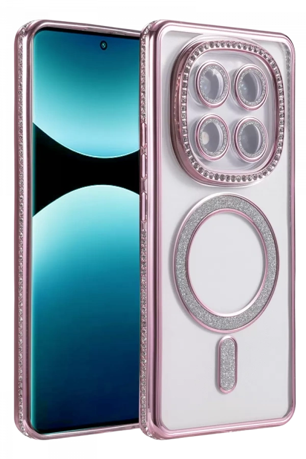 Redmi Note 15 Pro 4G Joke Simli Magneticsafe Kılıf - Pembe