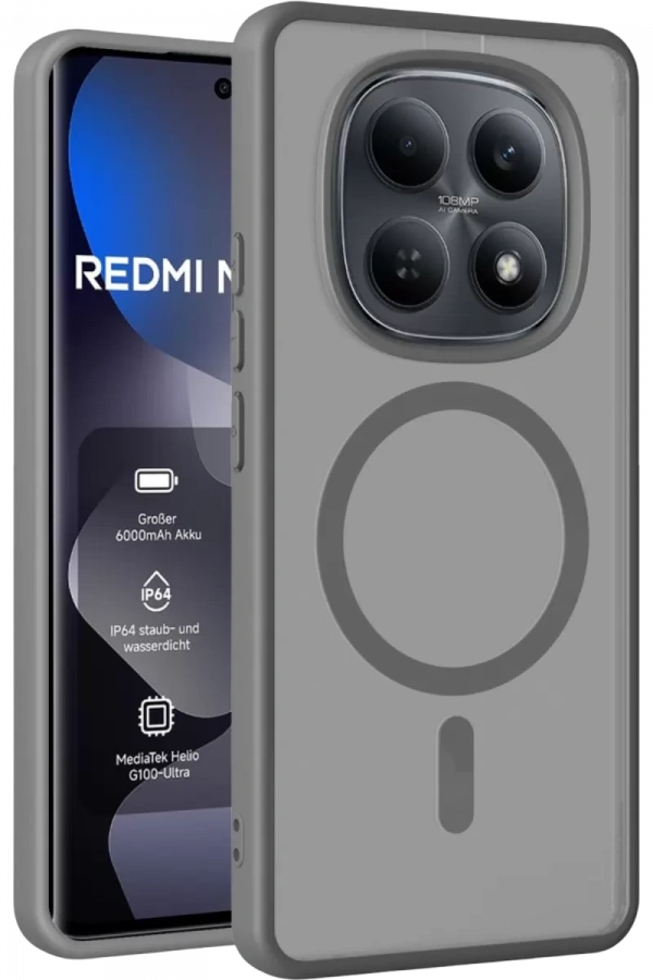 Redmi Note 15 Pro 4G Jota Magsafe Kapak - Titan Gri