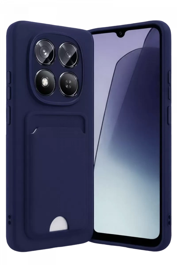 Redmi Note 15 Pro 4G Kelvin Kartvizitli Silikon - Lacivert