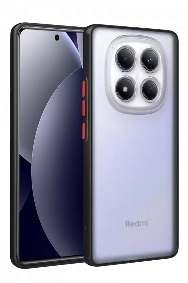 Redmi Note 15 Pro 4G Montreal Silikon Kapak - Siyah