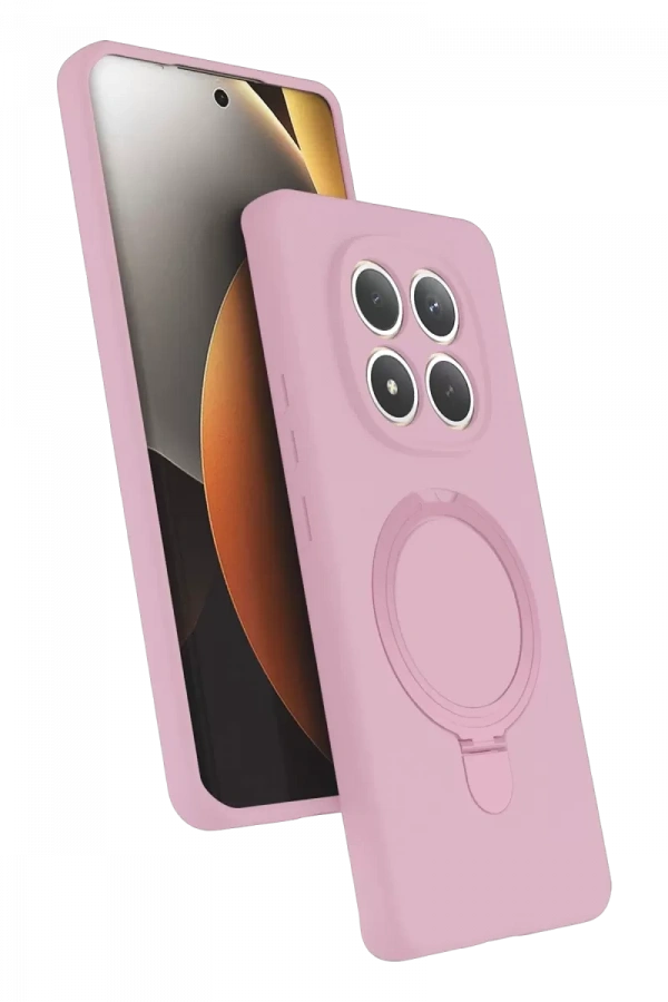Redmi Note 15 Pro 4G Regal Magsafe Standlı Kapak - Açık Pembe