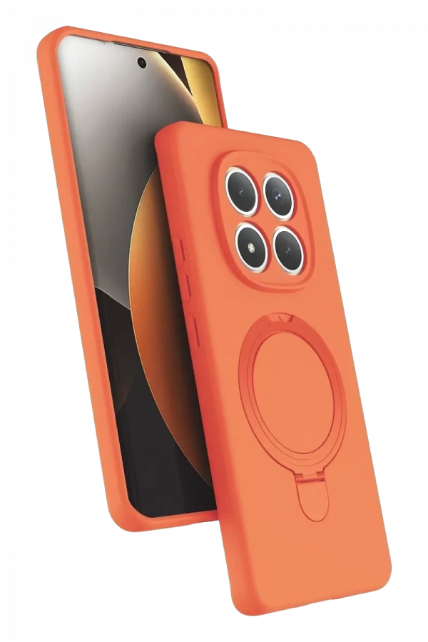 Redmi Note 15 Pro 4G Regal Magsafe Standlı Kapak - Turuncu