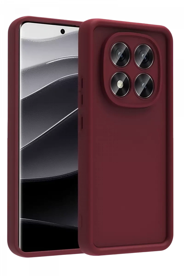 Redmi Note 15 Pro 4G Viera Silikon - Bordo
