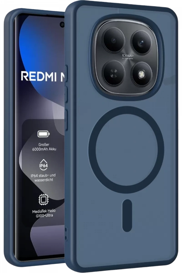 Redmi Note 15 Pro 5G Jota Magsafe Kapak - Lacivert