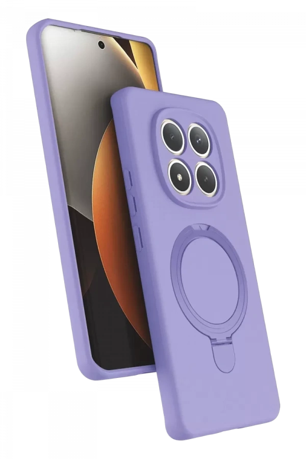 Redmi Note 15 Pro 5G Regal Magsafe Standlı Kapak - Lila