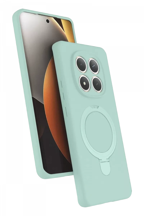Redmi Note 15 Pro 5G Regal Magsafe Standlı Kapak - Su Yeşili