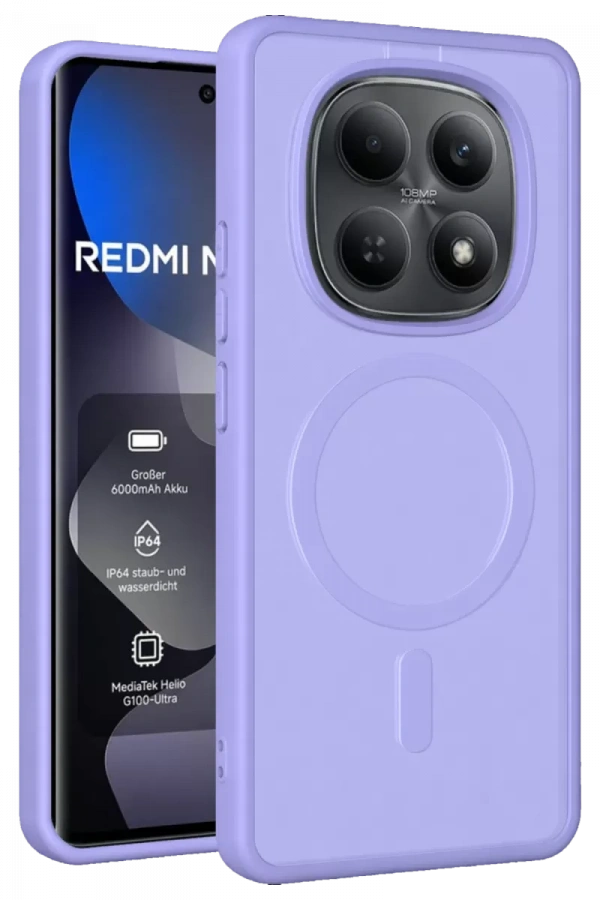 Redmi Note 15 Pro Plus 5G Jota Magsafe Kapak - Lila