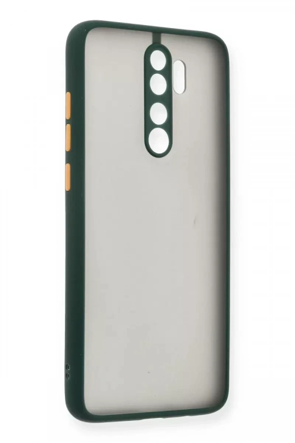 Redmi Note 8 Pro Kılıf Montreal Silikon Kapak - Yeşil