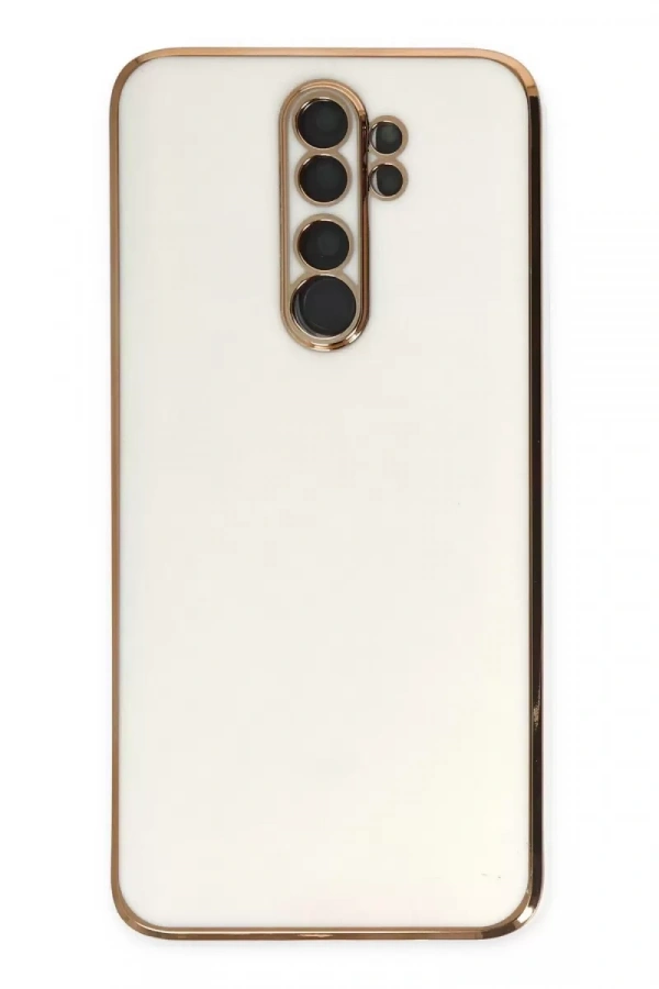 Redmi Note 8 Pro Kılıf Volet Silikon - Beyaz