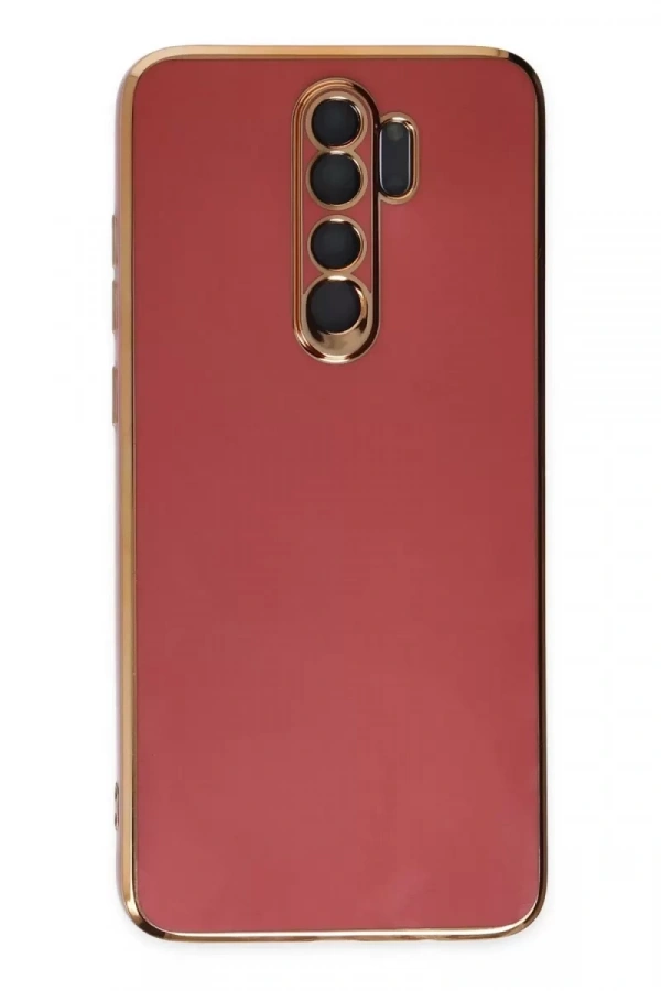 Redmi Note 8 Pro Kılıf Volet Silikon - Kırmızı