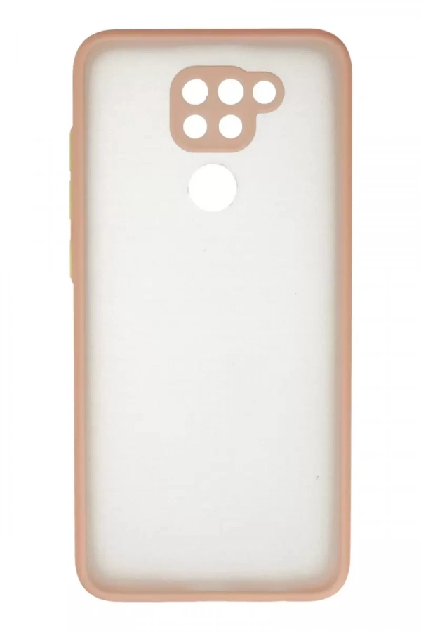 Redmi Note 9 Kılıf Montreal Silikon Kapak - Pembe