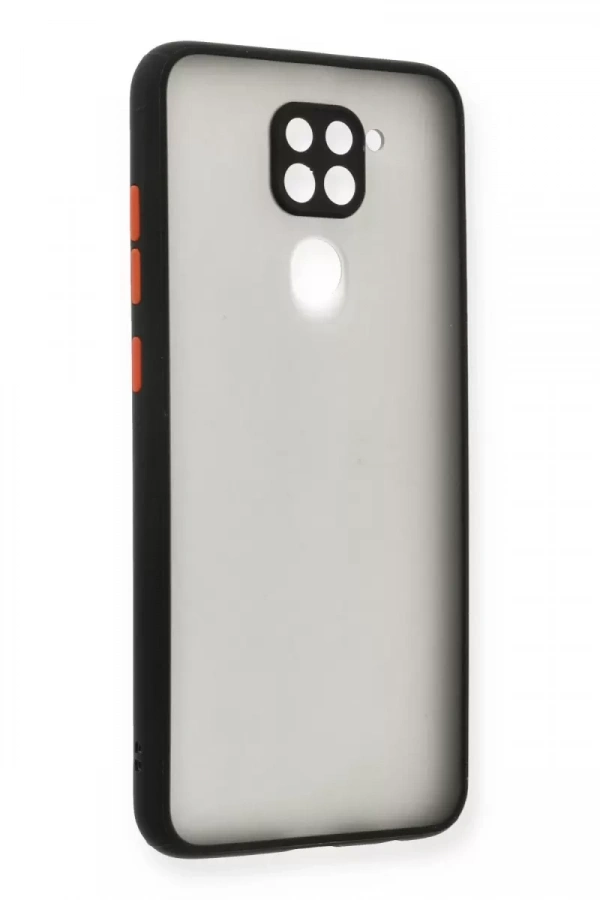 Redmi Note 9 Kılıf Montreal Silikon Kapak - Siyah