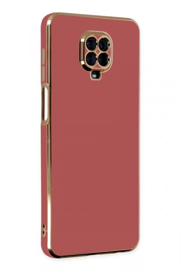 Redmi Note 9 Pro Kılıf Volet Silikon - Kırmızı