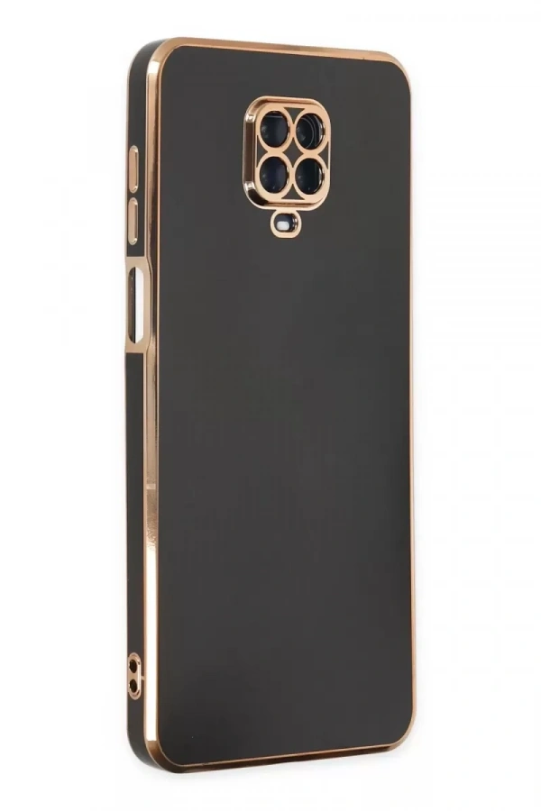 Redmi Note 9 Pro Kılıf Volet Silikon - Siyah