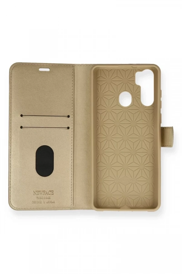 Reeder P13 Blue Max Kılıf Trend S Plus Kapaklı Kılıf - Gold