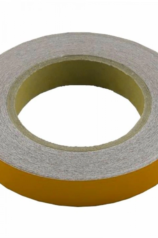 Reflektif Fosfor Şerit Bant Reflektör Sarı 2cm x 25 Metre